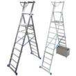 Krause Verrijdbare uitschuifbare platformladder STABILO® Professional