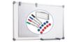 MAUL Whiteboard MAULpro met starterset, hoogte x breedte 900 x 1200 mm