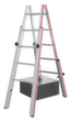 Hymer Ladder voor op de trap, 2 x 5 sporten