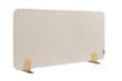 Legamaster Geluiddempende tafelscheidingswand ELEMENTS, hoogte x breedte 600 x 1200 mm, wand beige