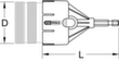 Adapter voor pijpontbramer  S