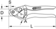 Draadschaar Ø4.7mm  S