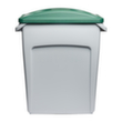 Rubbermaid Deksel Slim Jim® voor flesseninworp voor afvalverzamelaar, groen  S