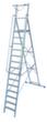 Krause Ladder STABILO® Professional met veiligheidsbeugel + leuning