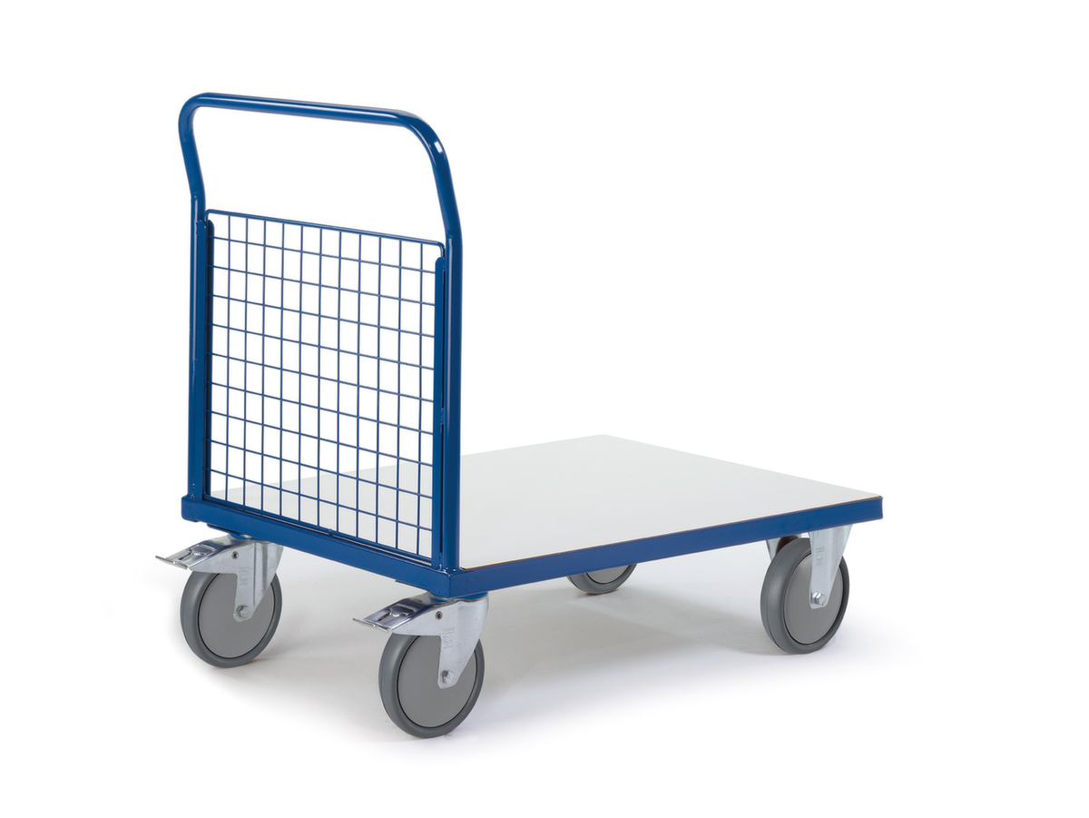 Rollcart ESD kopwandwagen met gaaswand met 500 kg draagvermogen  ZOOM