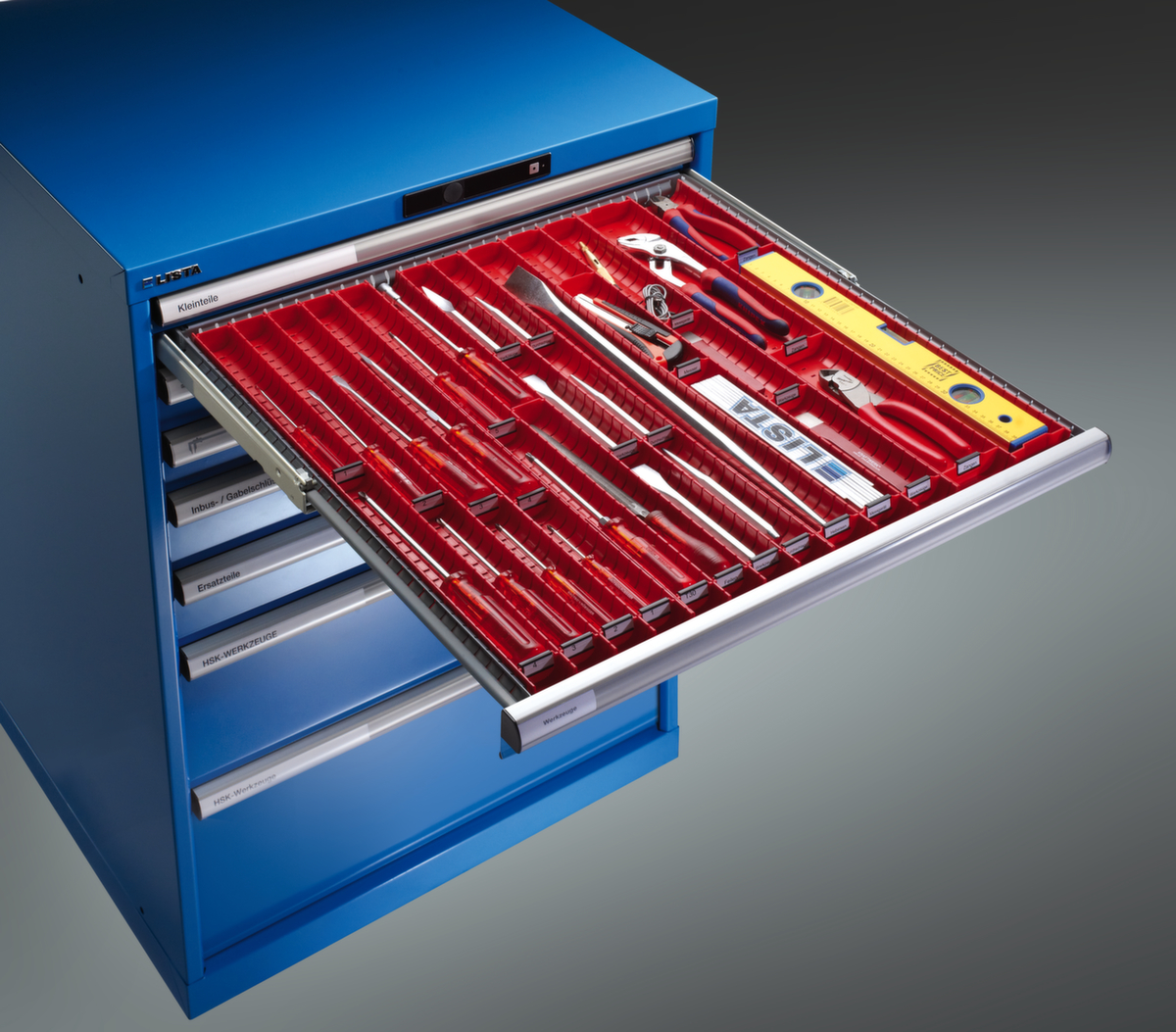 LISTA Set lade-elementen voor werkbank  ZOOM