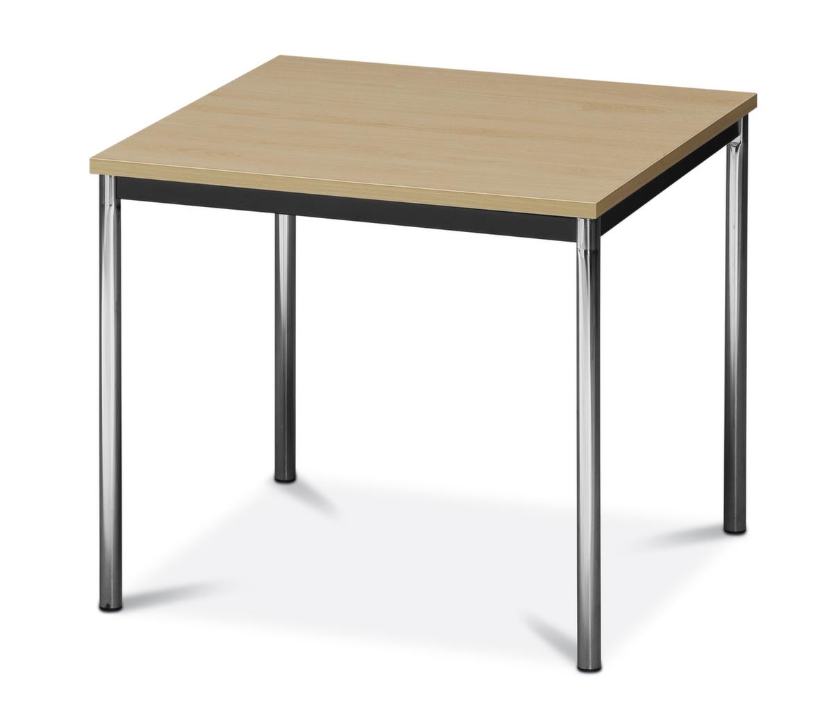 Multifunctionele tafel met ronde buizen met 4-voetonderstel  ZOOM