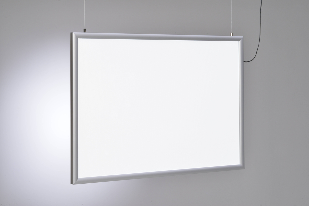 Tweezijdig LED-lichtframe Economy  ZOOM