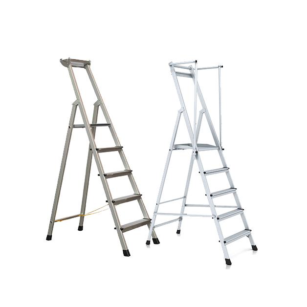 ZARGES Platformladder ZAP NEO S met inklapbare leuning  ZOOM