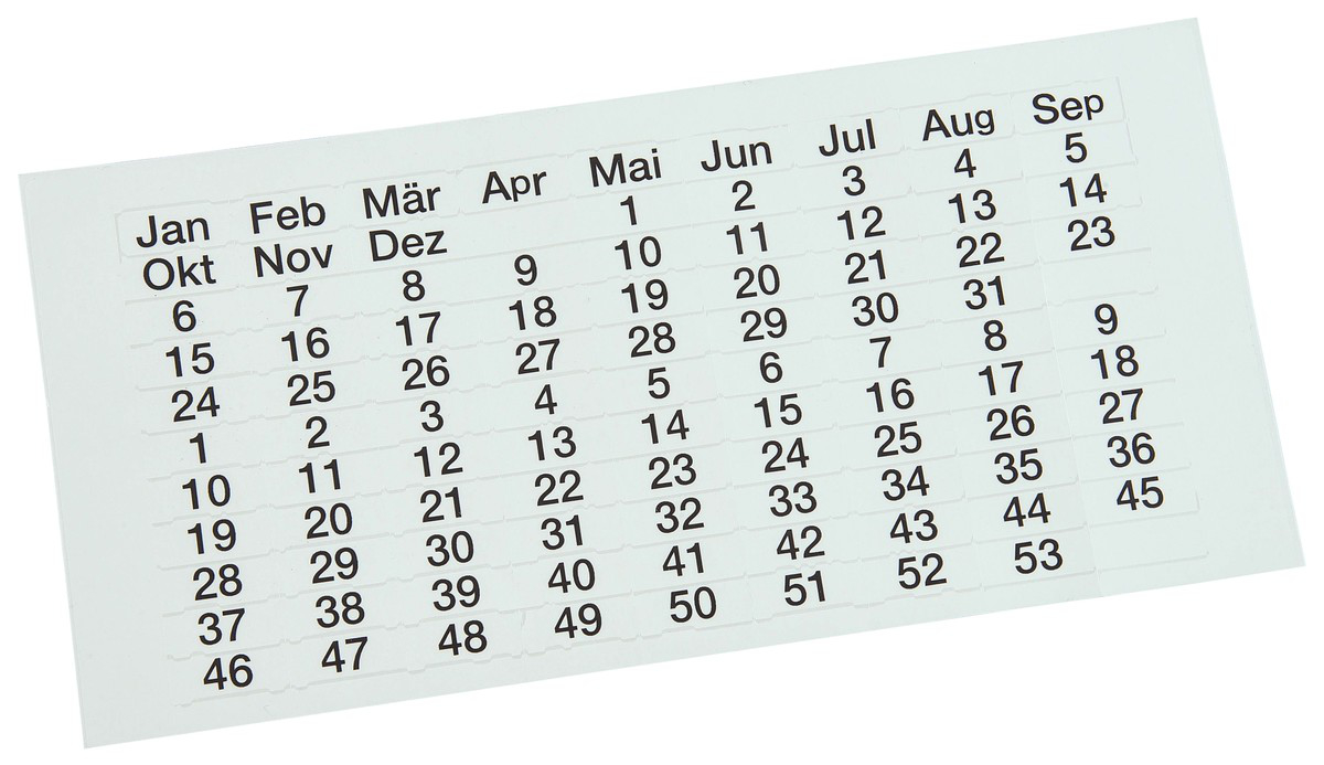 EICHNER Zelfklevende folie voor planningsbord  ZOOM