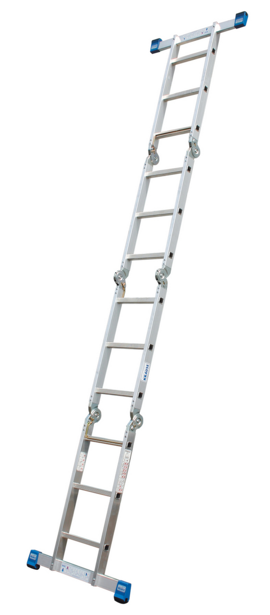 Krause Multifunctionele vouwladder STABILO® Professional, 4 x 3 sporten met profiel  ZOOM