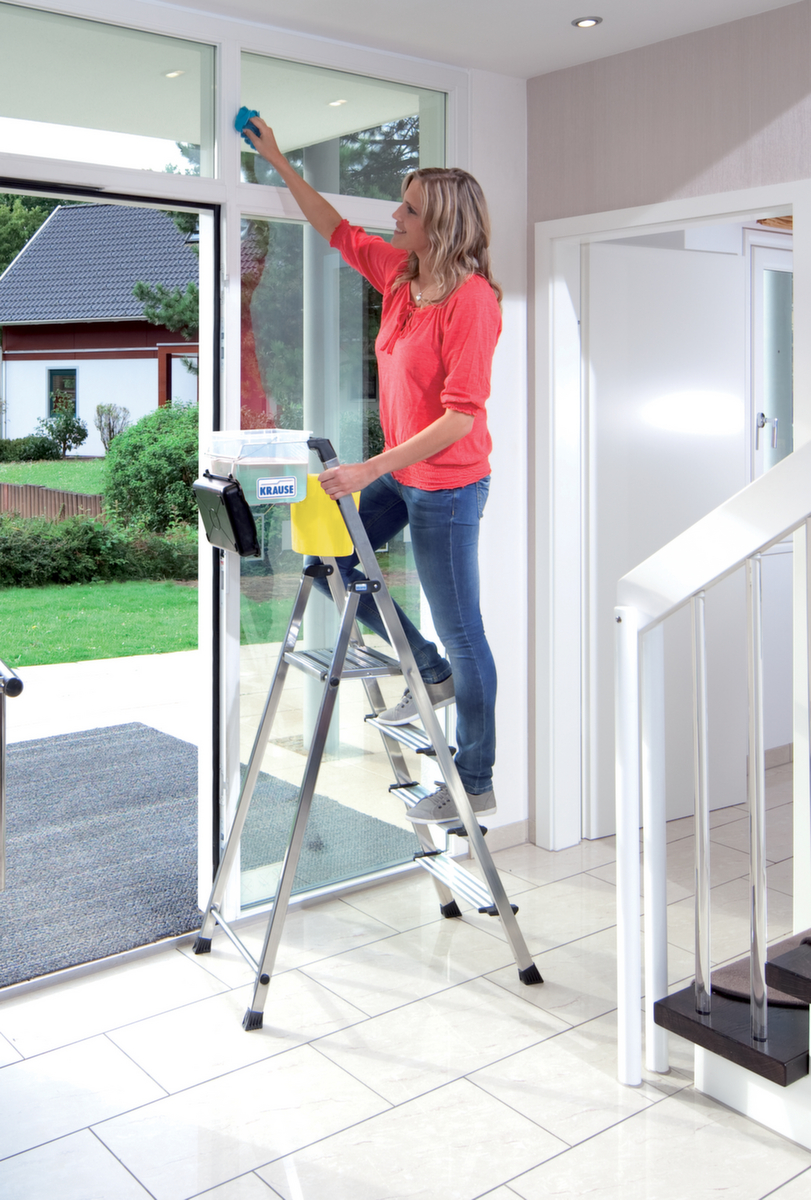 Krause Trapladder Secury® met antisliplaag  ZOOM