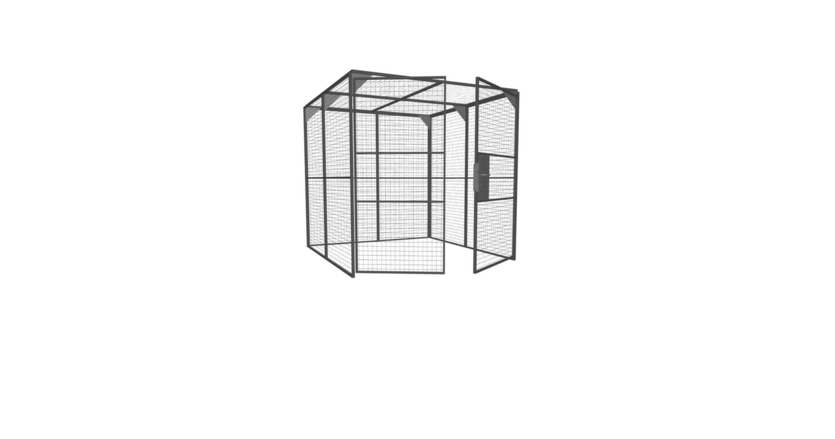 TROAX EC-cilinderslot voor magazijnbox  ZOOM