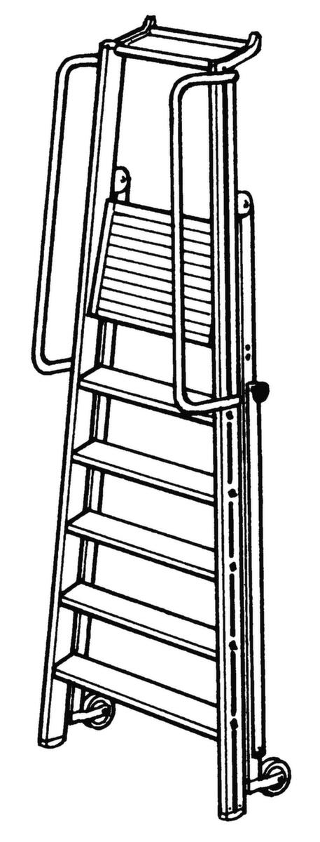 Hymer Verrijdbare platformladder  ZOOM