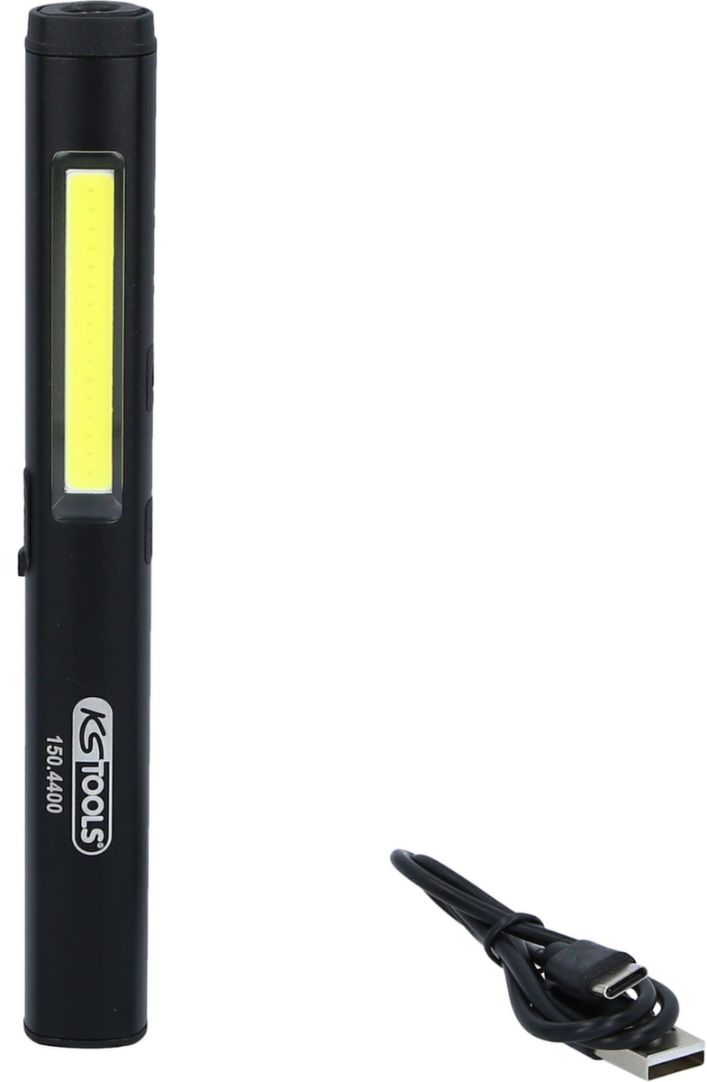 LED COB Stripe Inspectielamp 350 Lumen met UV Spot LED en Laser Pointer