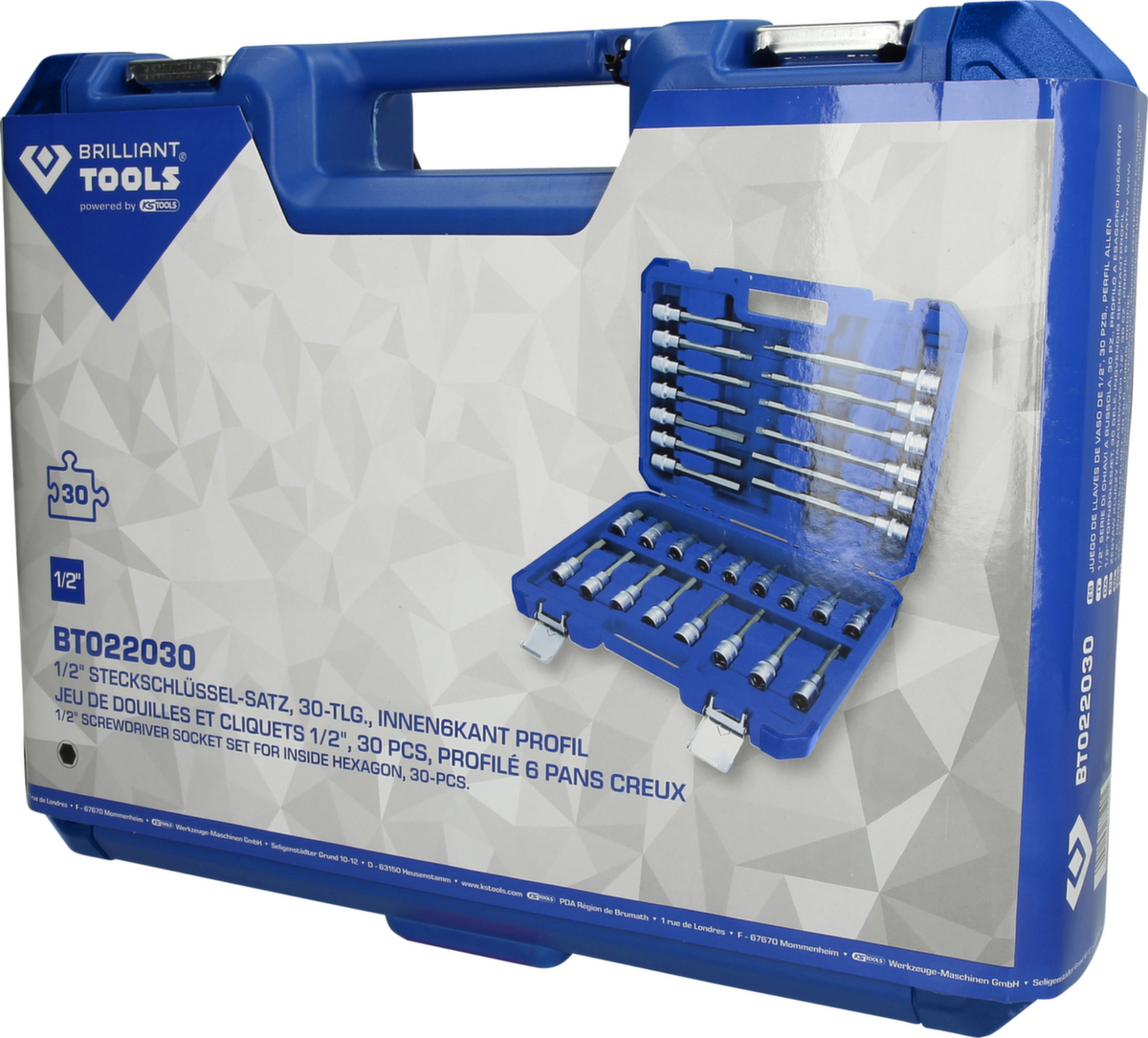 1/2" dopsleutelset  ZOOM