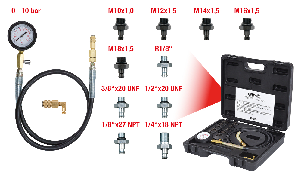 Oliedruk tester  ZOOM