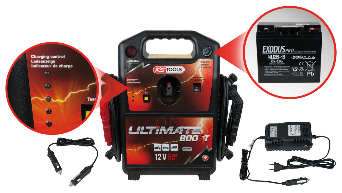 12 V startbooster  ZOOM