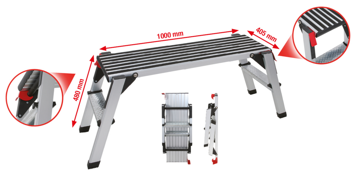 Aluminium veiligheidsplatform  ZOOM