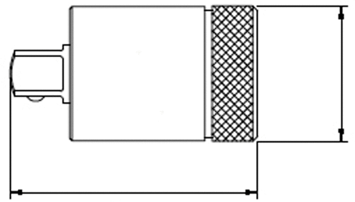 3/8" Koppelbegrenzer voor bougies  ZOOM