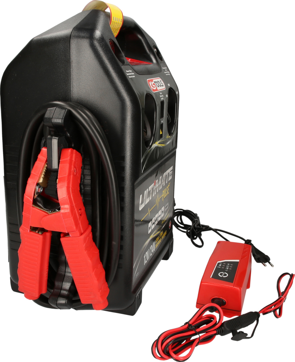 12 V / 24 V condensator booster - mobiele jump starter 4700 A / 3700 A  ZOOM