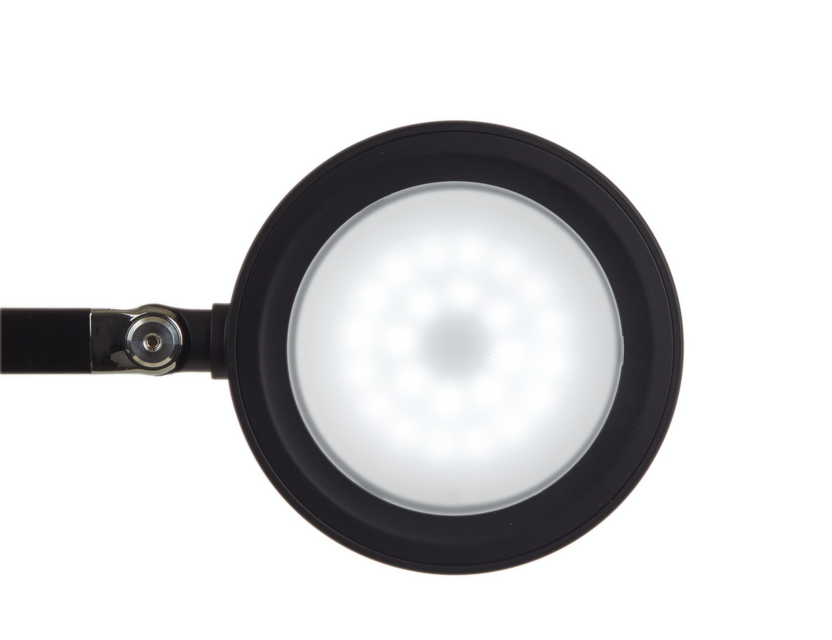 MAUL dimbare LED-bureaulamp MAULgrace colour vario, licht daglicht- tot warmwit, zilverkleurig  ZOOM