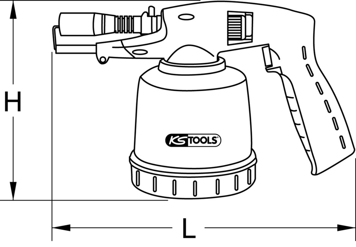 Universele cassette soldeerunit met piëzo ontsteking  ZOOM