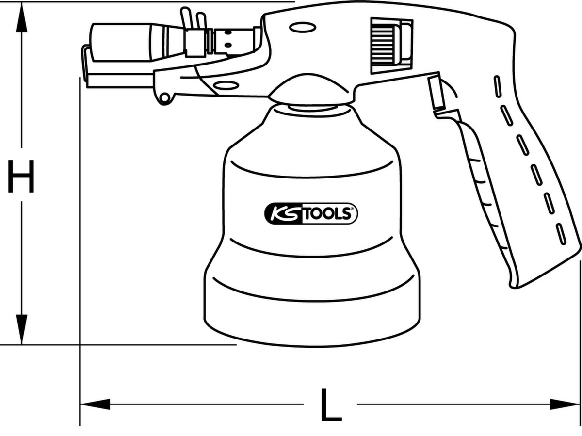 Universele cassette soldeerunit met piëzo ontsteking  ZOOM