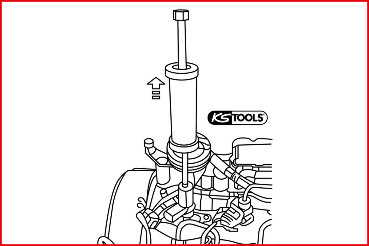 Injector sproeier extractorset voor VAG  ZOOM