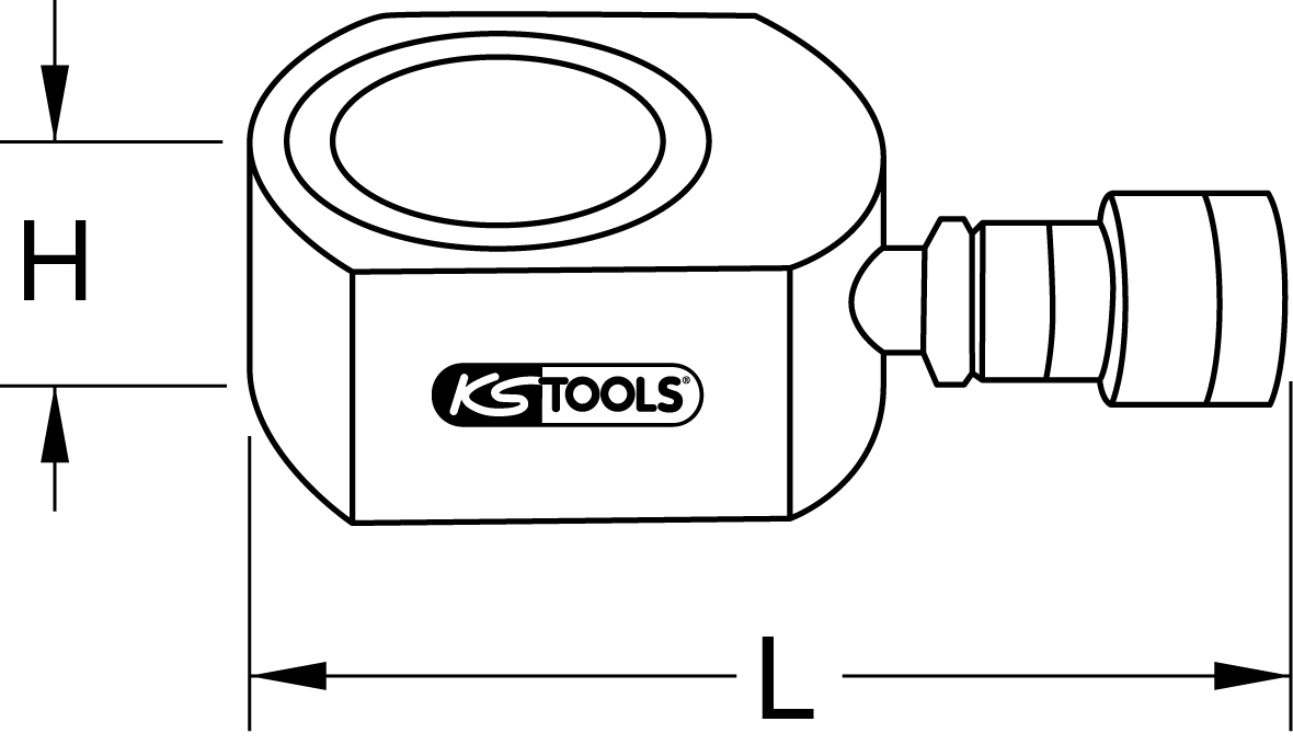 Platte hydraulische cilinder  ZOOM