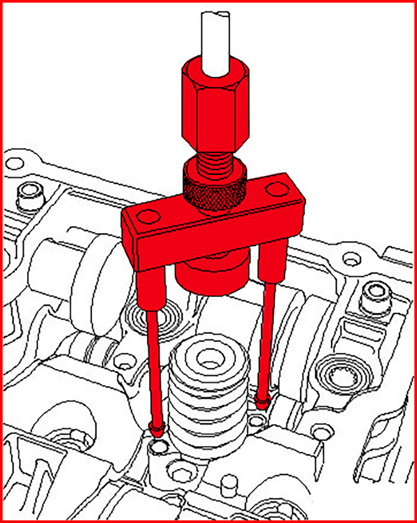 Injector sproeier extractorset voor VAG  ZOOM