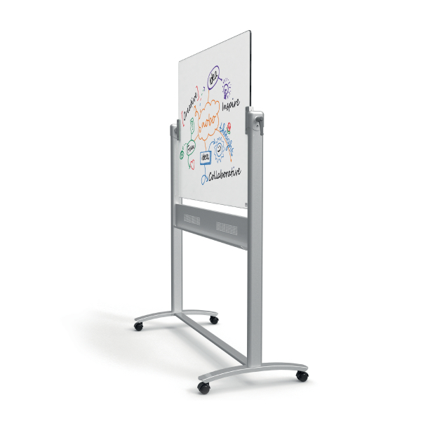 nobo Mobiel whiteboard, hoogte x breedte 1360 x 1800 mm  ZOOM