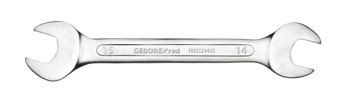 GEDORE RED R05121617 Dubbele steeksleutel SW16x17 mm 160 mm  ZOOM