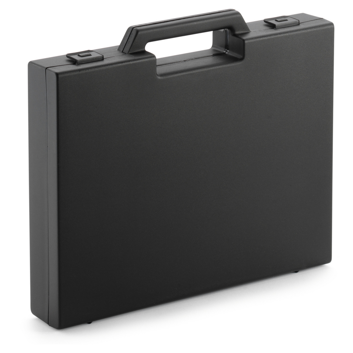 Zwarte kunststof presentatiekoffer gerecycled 318 x 244 x 49 mm ZOOM